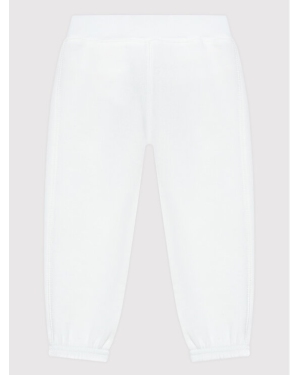 United Colors Of Benetton Spodnie dresowe 3J70MF238 Biały Regular Fit
