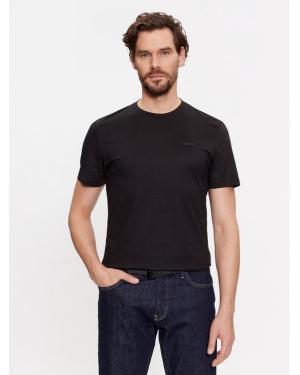 Calvin Klein T-Shirt Smooth Cotton T-Shirt K10K112229 Czarny Regular Fit
