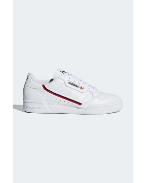 adidas Originals sneakersy skórzane Continental 80 G27706 kolor biały
