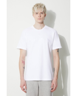 adidas Originals t-shirt bawełniany Fashion Graphic męski kolor biały z aplikacją IT7494