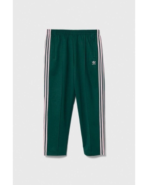 adidas Originals spodnie dresowe kolor zielony z aplikacją IM9818