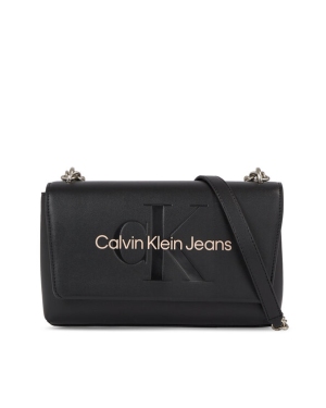 Calvin Klein Jeans Torebka Sculpted Ew Flap Conv25 Mono K60K607198 Czarny