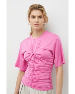 Gestuz t-shirt kolor różowy 10908710