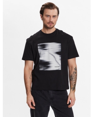 Calvin Klein T-Shirt Motion Graphic Comfort T-Shirt K10K111116 Czarny Regular Fit