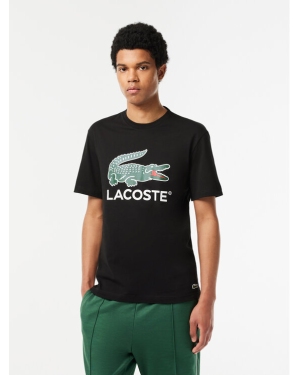 Lacoste T-Shirt TH1285 Czarny Regular Fit