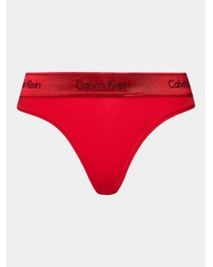 Calvin Klein Underwear Stringi 000QF7449E Czerwony
