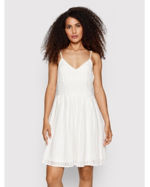 Vero Moda Sukienka letnia Honey 10220925 Biały Regular Fit