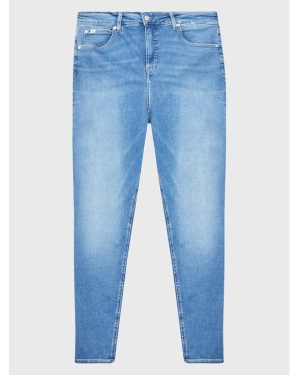 Calvin Klein Jeans Jeansy J20J220883 Niebieski Skinny Fit