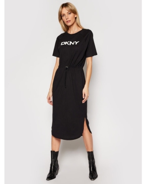 DKNY Sukienka codzienna P1BD7EGQ Czarny Regular Fit