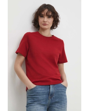 Answear Lab t-shirt damski kolor czerwony