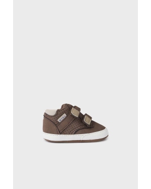 Mayoral Newborn buty niemowlęce kolor brązowy