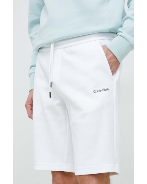 Calvin Klein szorty męskie kolor biały