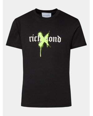 Richmond X T-Shirt Ulsoy UMP24052TS Czarny Regular Fit