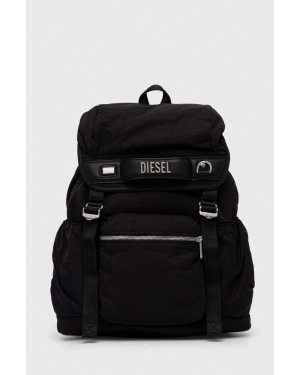 Diesel plecak kolor czarny duży gładki