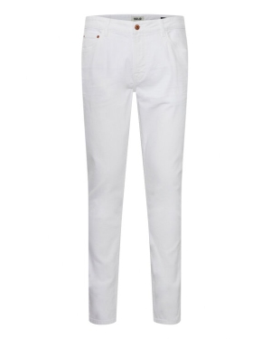 Solid Jeansy 21107678 Biały Slim Fit