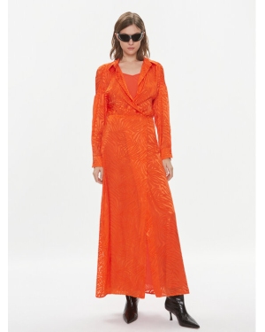 Pinko Sukienka codzienna Stringa 101593 A123 Pomarańczowy Regular Fit