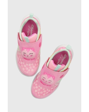 Skechers sneakersy dziecięce GLIMMER KICKS kolor różowy