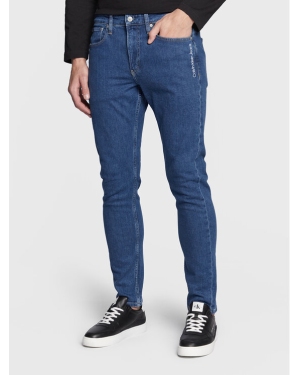 Calvin Klein Jeans Jeansy J30J322393 Niebieski Slim Tapered Fit