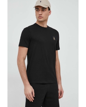 Armani Exchange t-shirt bawełniany kolor czarny z aplikacją 8NZTPR ZJH4Z NOS