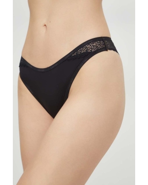 Calvin Klein Underwear brazyliany kolor czarny z koronki