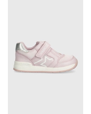 Geox sneakersy dziecięce RISHON kolor różowy