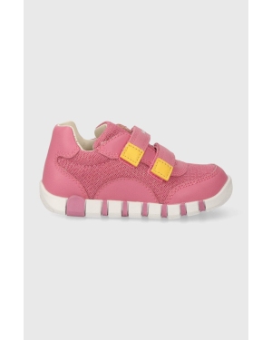 Geox sneakersy dziecięce IUPIDOO kolor różowy