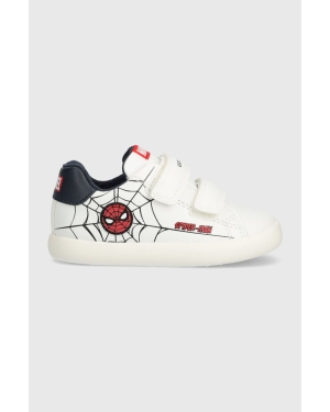 Geox sneakersy dziecięce x Marvel, Spider-Man kolor biały