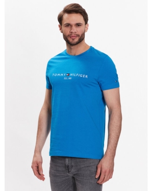 Tommy Hilfiger T-Shirt Logo MW0MW11797 Niebieski Slim Fit