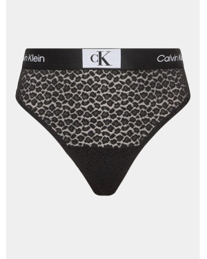 Calvin Klein Underwear Stringi 000QF7235E Czarny