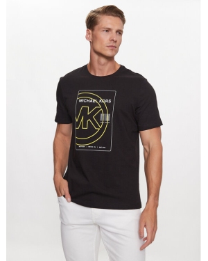 Michael Kors T-Shirt 6F36G30091 Czarny Regular Fit