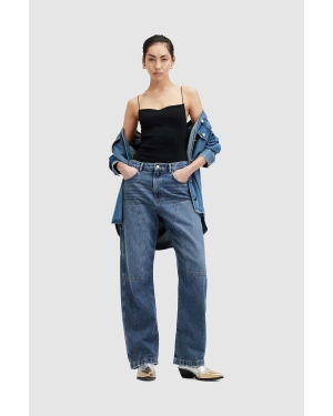 AllSaints jeansy MIA CARPENTER damskie high waist