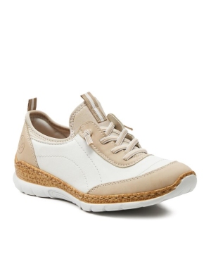 Rieker Sneakersy N4253-80 Biały