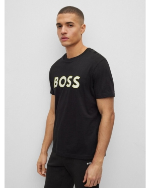 Boss T-Shirt 50488793 Czarny Regular Fit