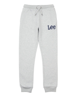 Lee Spodnie dresowe LEE0011 Szary Regular Fit