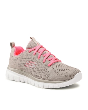 Skechers Buty Get Connected 12615/GYCL Szary