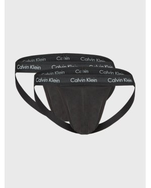 Calvin Klein Underwear Komplet 2 par stringów 000NB1354A Czarny