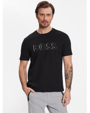 Boss T-Shirt 50483768 Czarny Regular Fit