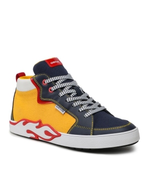 Geox Sneakersy J Alphabeet Boy J35HLF01054C2117 D Żółty