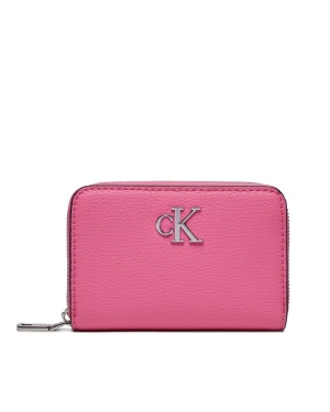 Calvin Klein Mały Portfel Damski Minimal Monogram Med Za K60K611500 Różowy