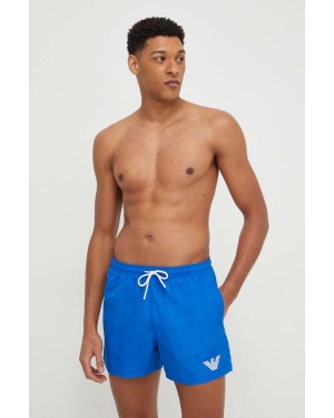 Emporio Armani Underwear szorty kąpielowe kolor niebieski