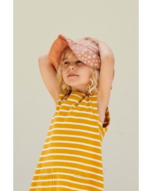 Liewood kapelusz dwustronny dziecięcy Amelia Reversible Sun Hat kolor różowy