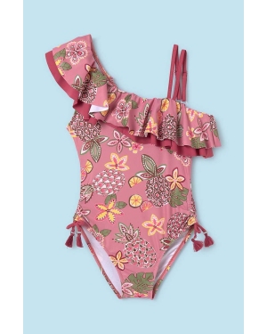 Mayoral jednoczęściowy strój kąpielowy dziecięcy kolor różowy
