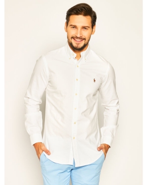 Polo Ralph Lauren Koszula Core Replen 710549084 Biały Slim Fit