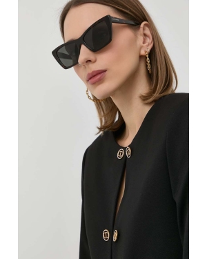 Saint Laurent okulary przeciwsłoneczne damskie kolor czarny SL 276 MICA