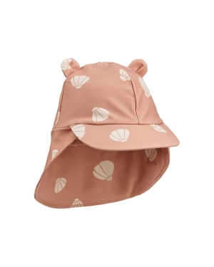Liewood czapka dziecięca kolor różowy wzorzysta