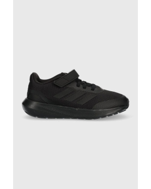 adidas sneakersy dziecięce RUNFALCON 3.0 EL kolor czarny