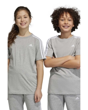 adidas t-shirt dziecięcy U 3S kolor szary gładki