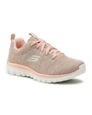 Skechers Buty Twisted Fortune 12614/NTCL Beżowy