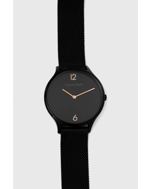 Calvin Klein zegarek 25200004 damski kolor czarny