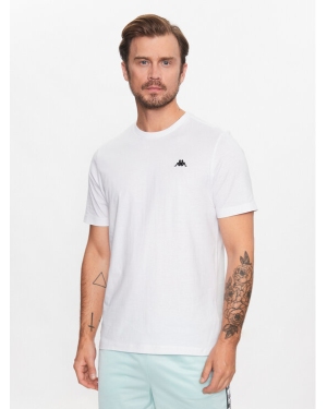 Kappa T-Shirt 313002 Biały Regular Fit